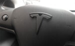 Set embleme negru mat (capota / portbagaj / volan) Tesla Model Y