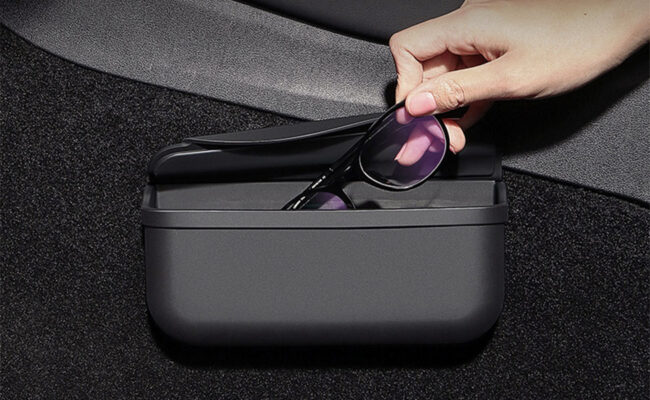 Suport ochelari fixare velcro Tesla Model 3 / Y / S / X