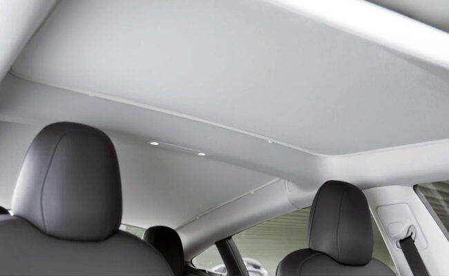 Parasolare plafon protectie UV Tesla Model 3