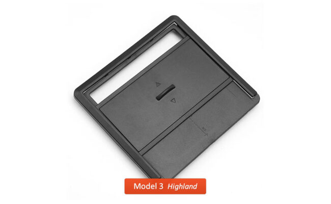 Cutie depozitare sub cotiera (deschidere prin culisare) Tesla Model 3 (Highland)