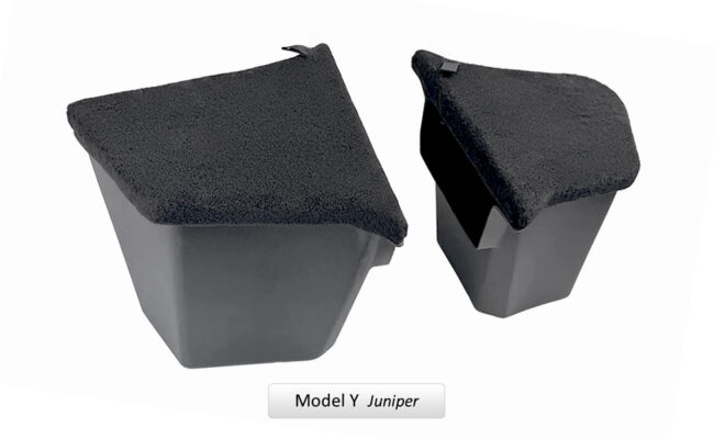 Cutii depozitare cu capac podea portbagaj Tesla Model Y (Juniper)